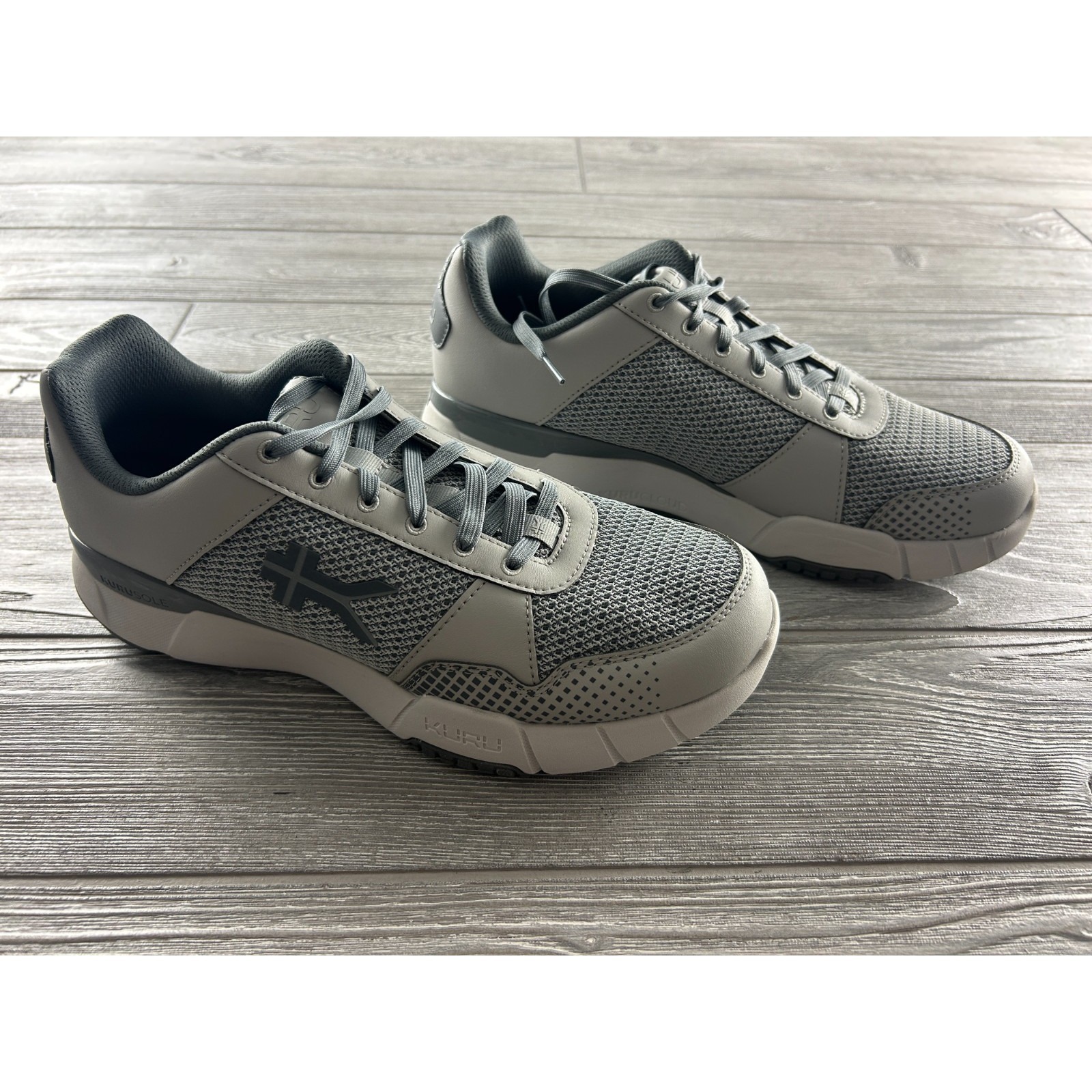 Kuru Quantum 2.0 Mens Size 12.5 Gray Athletic Running Walking Shoes Sneakers